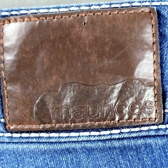 Maurices Womens Jeans Decorative Pocket Stitching size 6 Regular JH1598503 - Picture 3 of 6